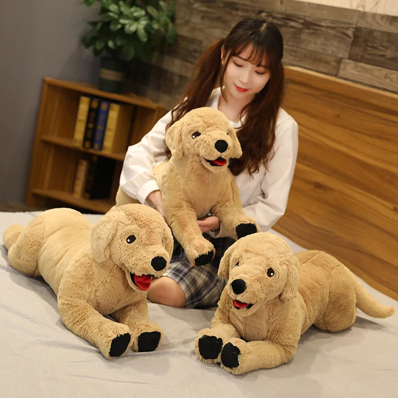 Fluffy Labrador Stuffed Animal
