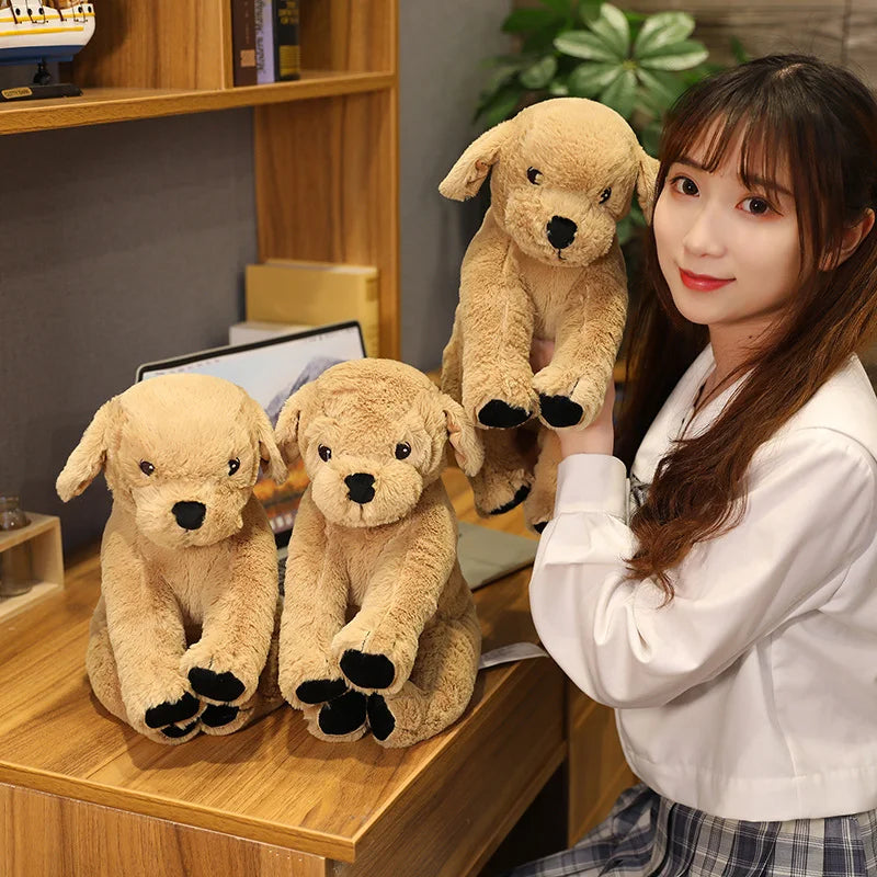 Fluffy Labrador Stuffed Animal