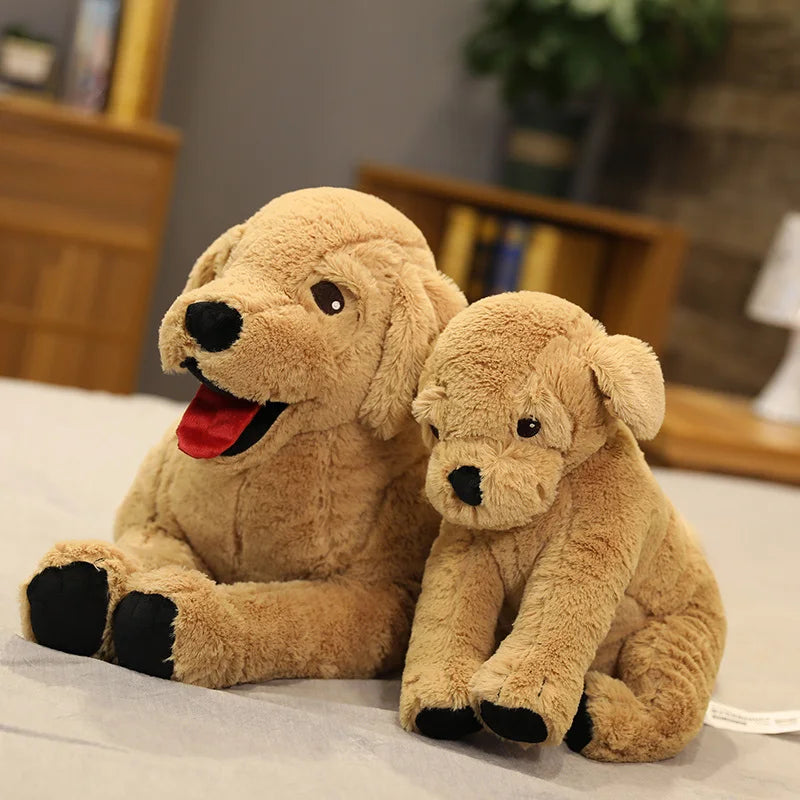 Fluffy Labrador Stuffed Animal