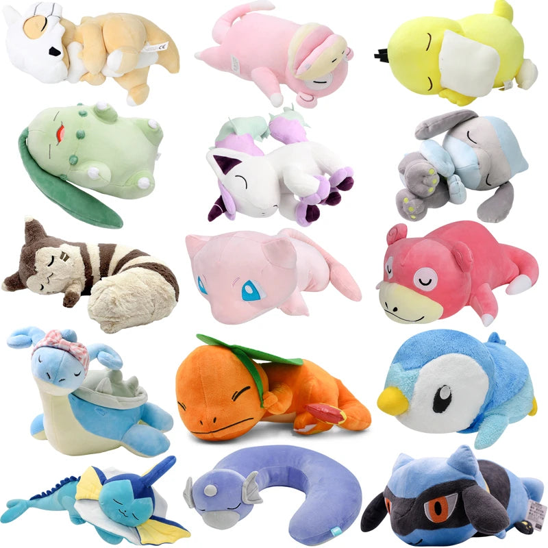 Sleeping Pokemon Stuffed Animal