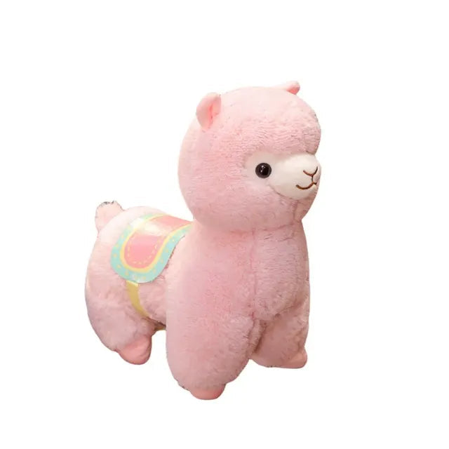 Alpaca Llama Stuffed Animal Pink