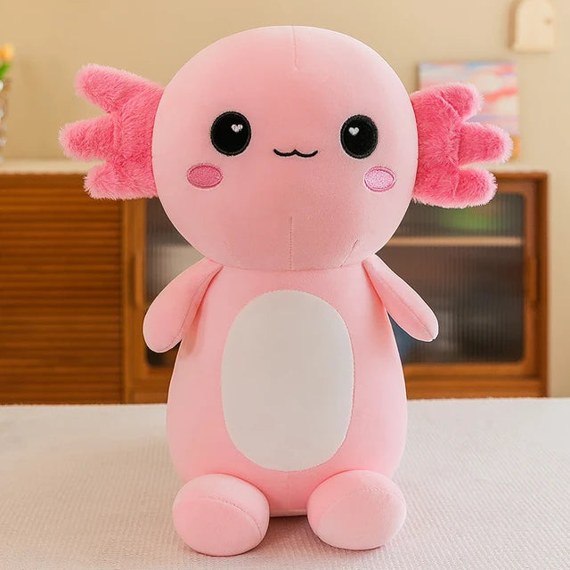 Baby Axolotl Stuffed Animal Pink