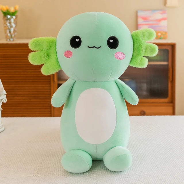 Baby Axolotl Stuffed Animal Green