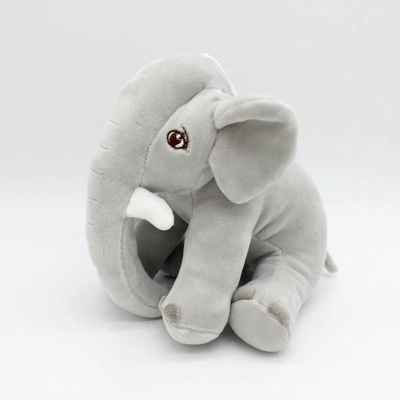 Baby Elephant Stuffed Animal Gray