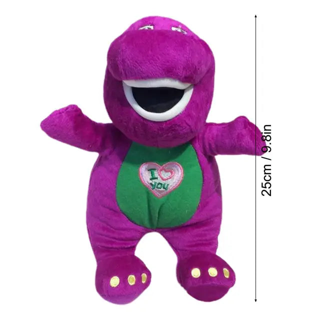 Barney The Dinosaur Stuffed Animal Purple