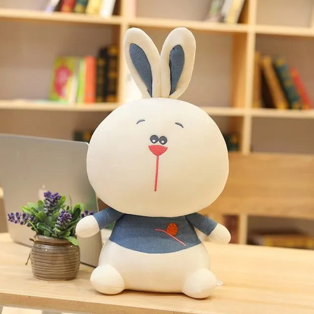 Big Bunny Stuffed Animal Blue
