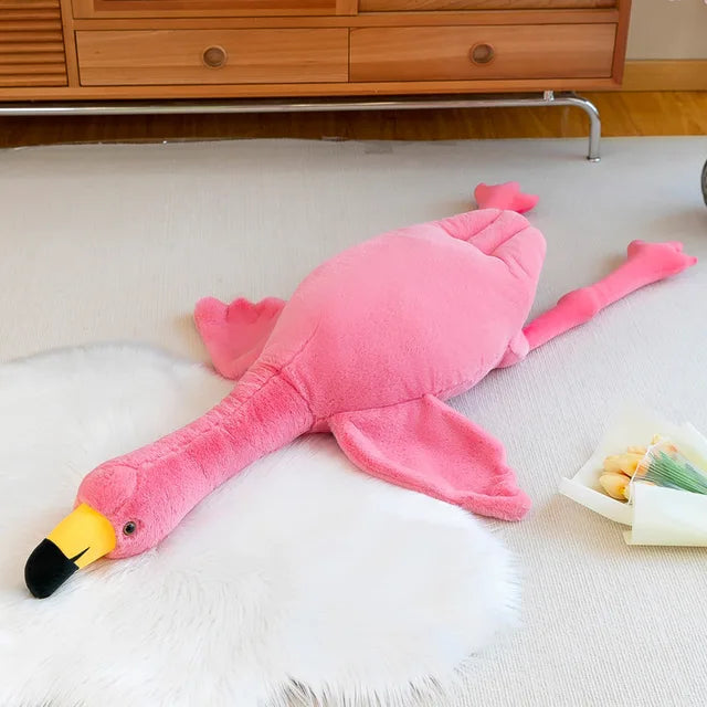 Big Flamingo Stuffed Animal 130cm 51in Pink