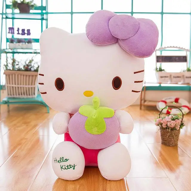 Big Hello Kitty Stuffed Animal mangosteen