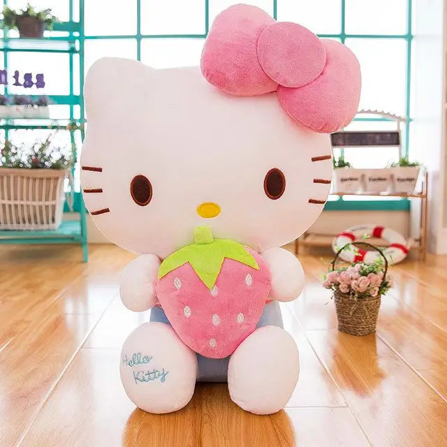 Big Hello Kitty Stuffed Animal strawberry