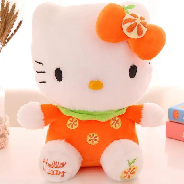 Big Hello Kitty Stuffed Animal orange