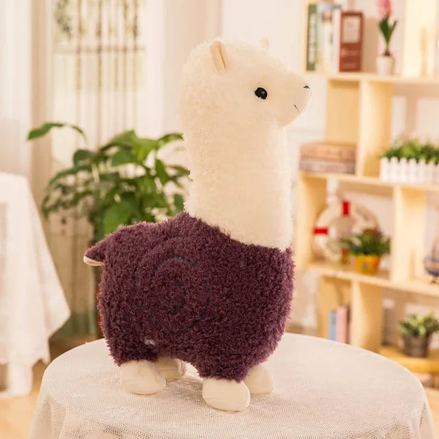 Big Llama Stuffed Animal 38cm 15in Purple