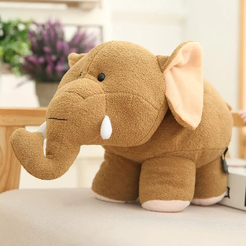 Brown Elephant Stuffed Animal