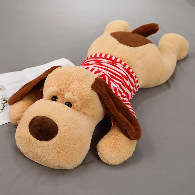 Cartoon Dog Stuffed Animal 90cm 35in Red