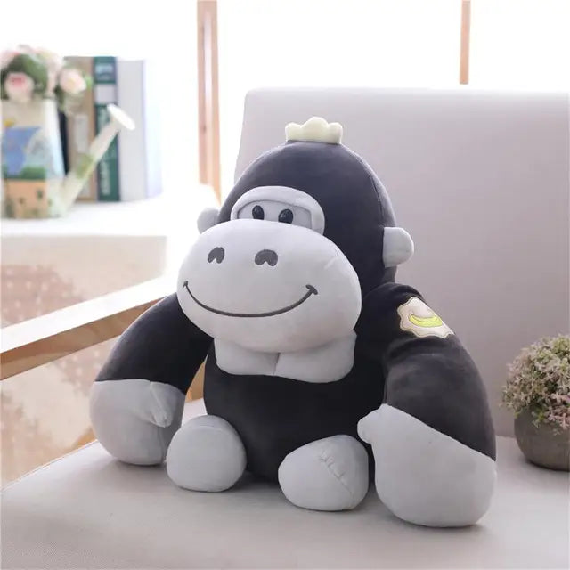 Cute Gorilla Stuffed Animal 48cm 19in Black