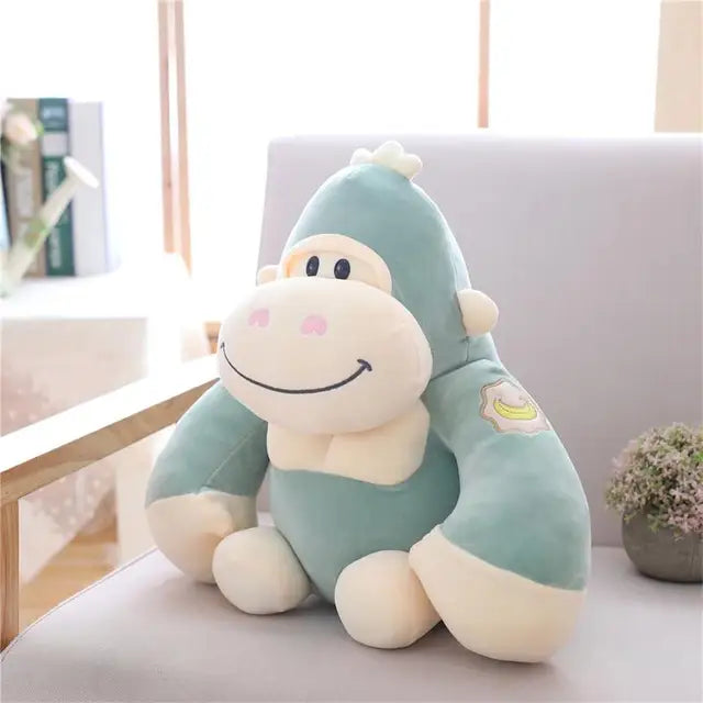 Cute Gorilla Stuffed Animal 28 11in Blue
