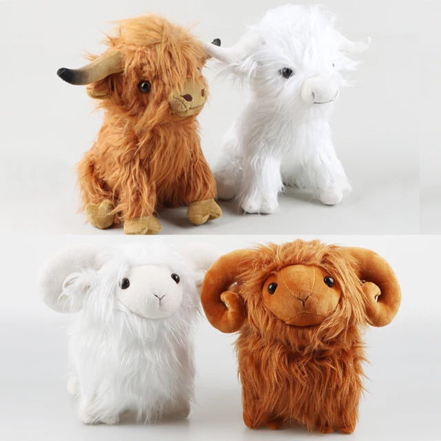 Cute Highland Cow Stuffed Animal 4 Highland Cow 25cm 10in