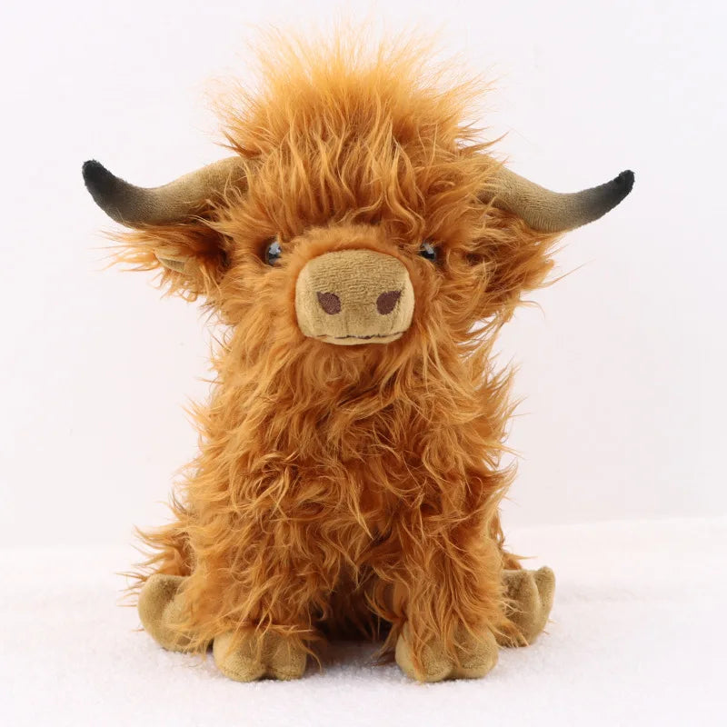 Cute Highland Cow Stuffed Animal