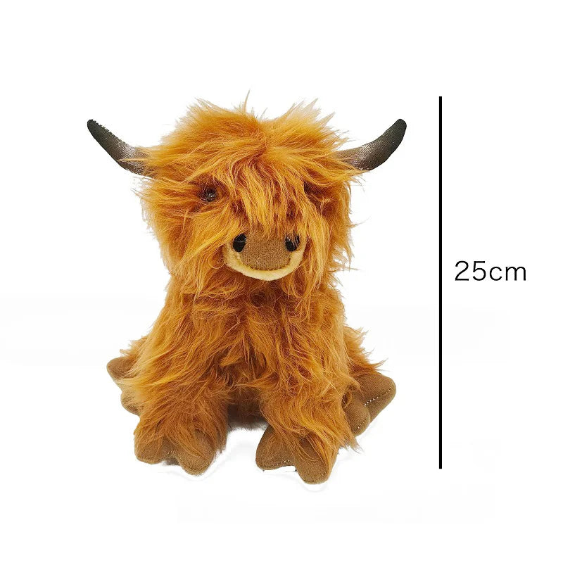 Cute Highland Cow Stuffed Animal