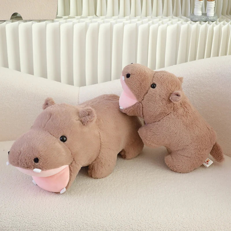Cute Hippo Stuffed Animal