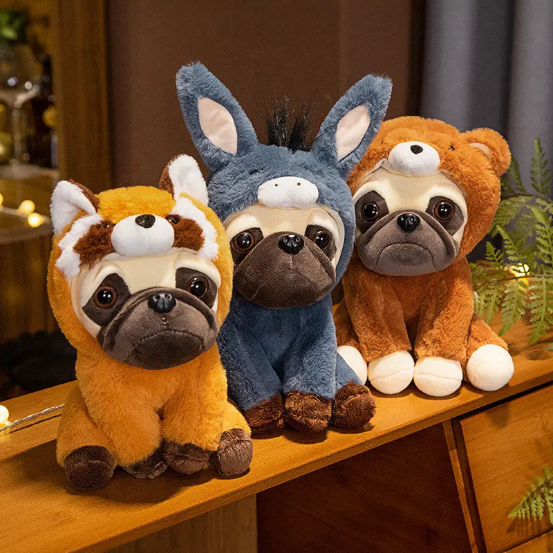 Disguised Pug Stuffed Animal