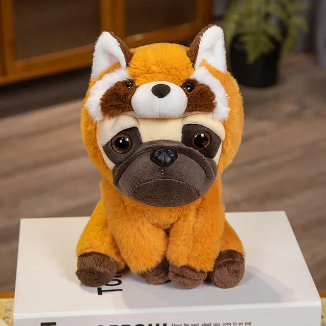 Disguised Pug Stuffed Animal Raccoon 22cm 9in