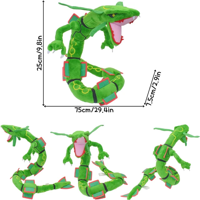 Dragon Pokemon Stuffed Animal Rayquaza