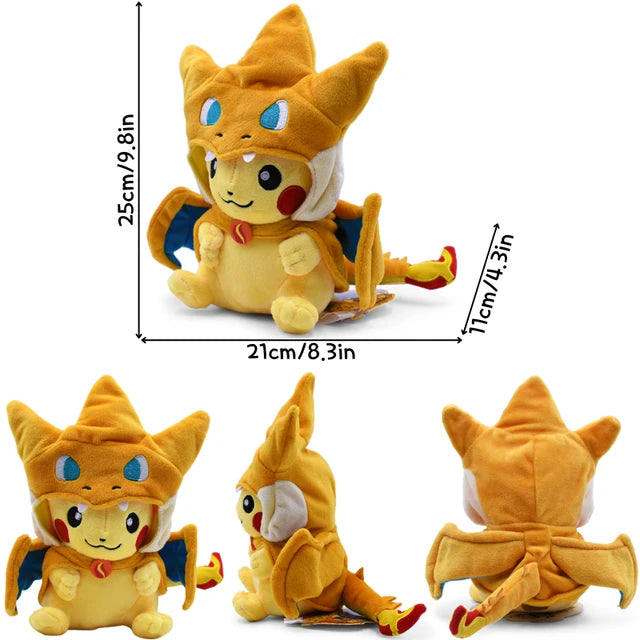 Dragon Pokemon Stuffed Animal Pikachu-4