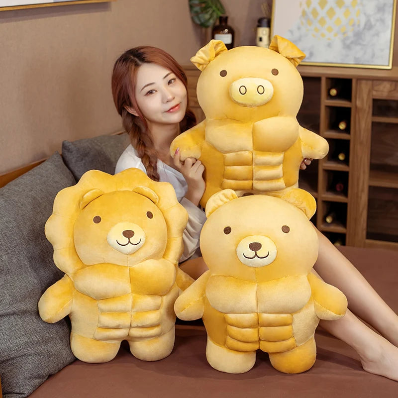 Funny Lion Stuffed Animal