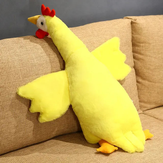Giant Chicken Stuffed Animal 135cm 53in Yellow