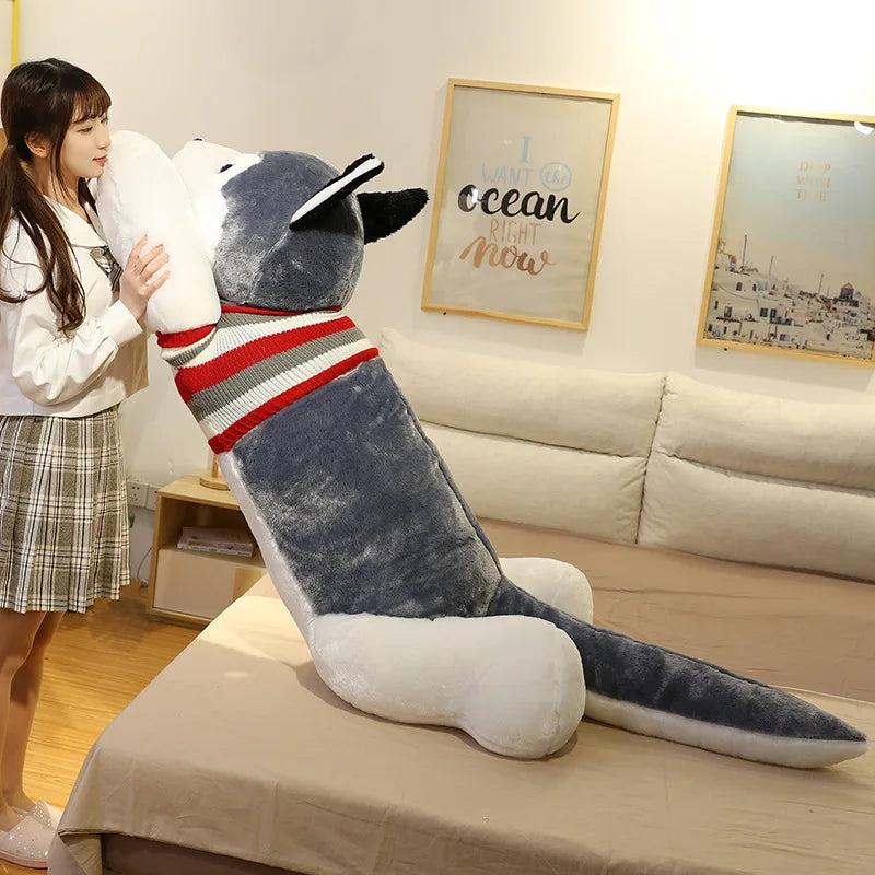 Giant Husky Stuffed Animal