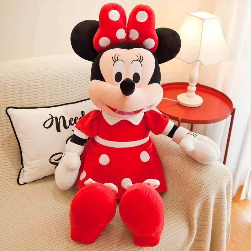 Giant Mickey And Minnie Stuffed Animal Red Minnie