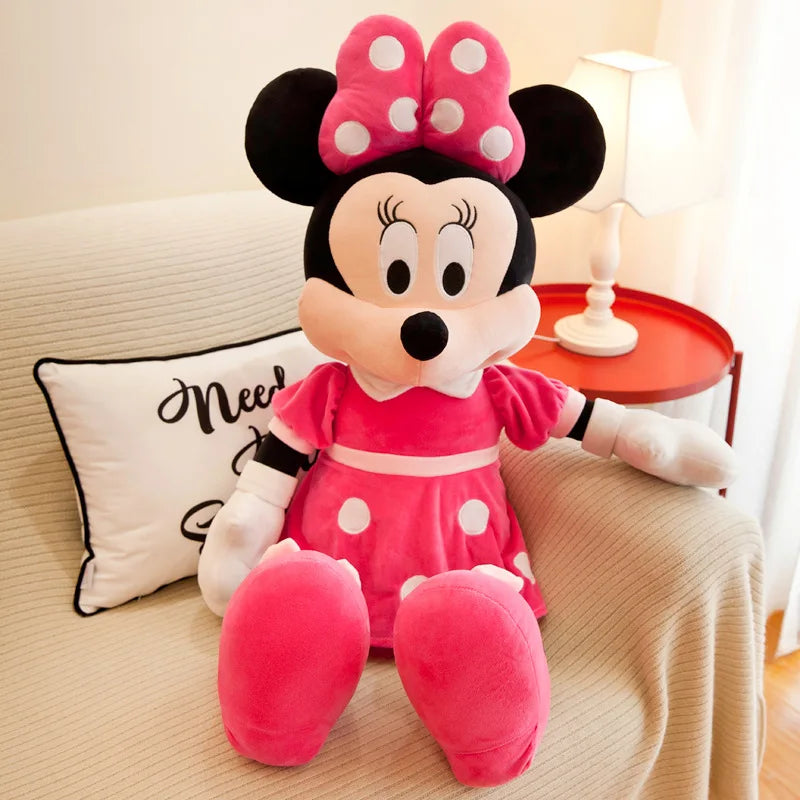 Giant Mickey And Minnie Stuffed Animal Pink Minnie