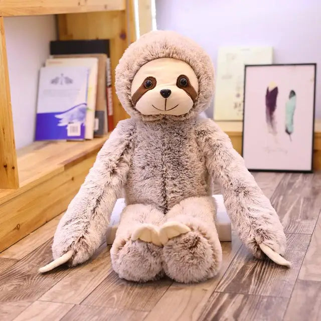 Gray Sloth Stuffed Animal 70cm 28in