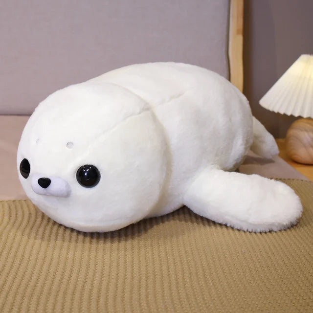 Harp Seal Stuffed Animal 50cm 20in Beige