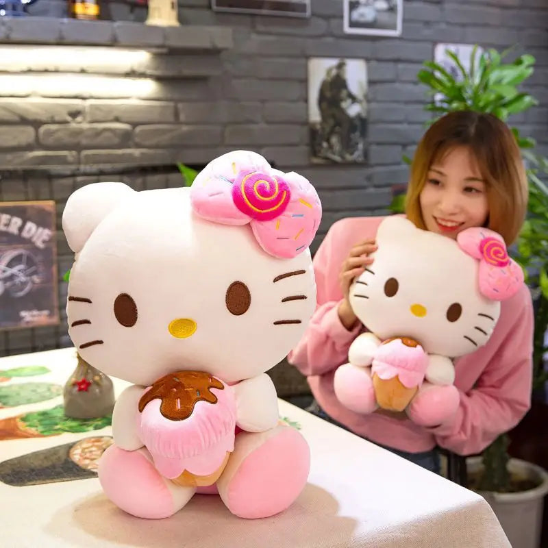 Hello Kitty Ice Cream Stuffed Animal