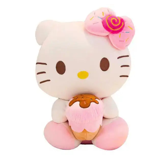 Hello Kitty Ice Cream Stuffed Animal