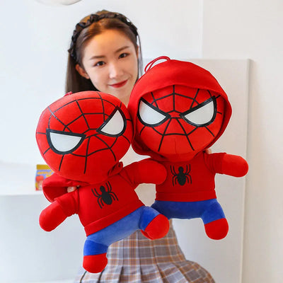 Hooded Spider-Man Stuffed Animal