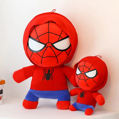 Hooded Spider-Man Stuffed Animal