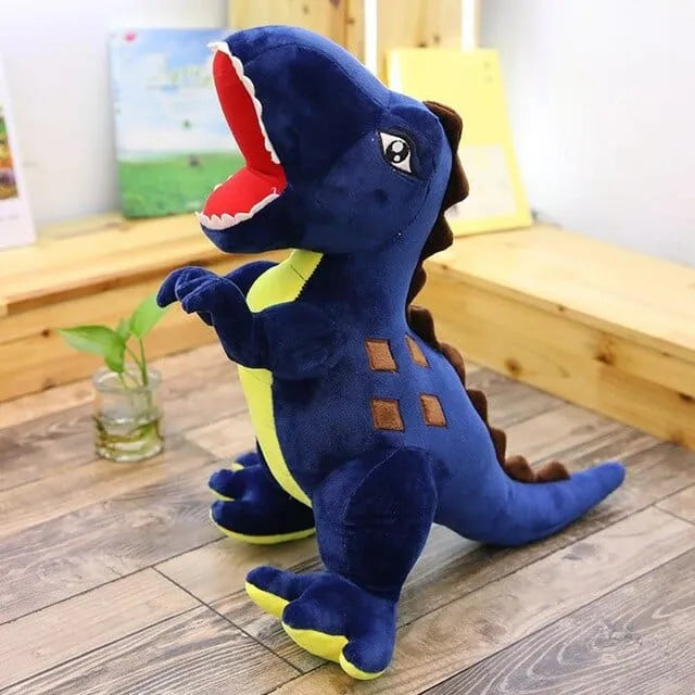 Huge Dinosaur Stuffed Animal Blue