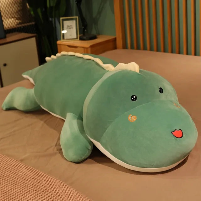 Kawaii Dinosaur Stuffed Animal 80cm 31in green
