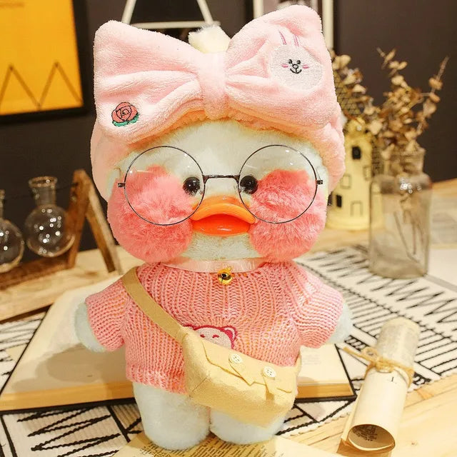 Kawaii Duck Stuffed Animal style 25 30cm 12in