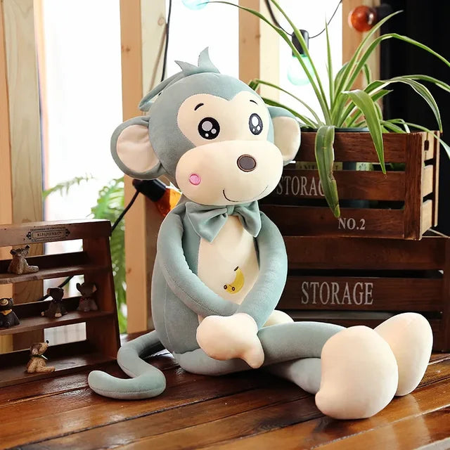 Kawaii Monkey Stuffed Animal Green