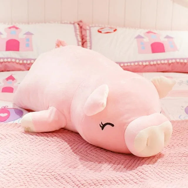 Kawaii Pig Stuffed Animal Pink