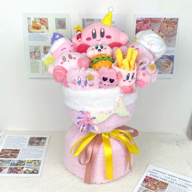 Kirby Valentine's Day Bouquet Plush 42x28cm 3