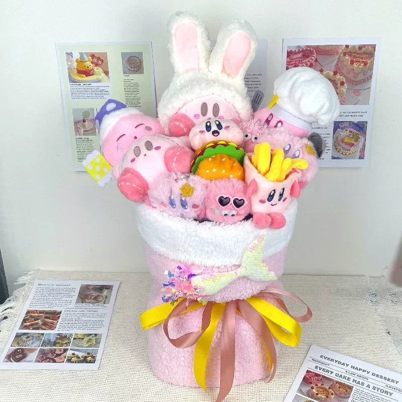 Kirby Valentine's Day Bouquet Plush 42x28cm 1