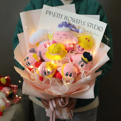 Kirby Valentine's Day Bouquet Plush