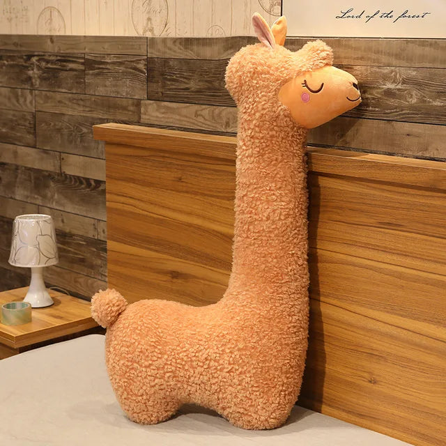 Large Llama Stuffed Animal 100cm 39in Brown