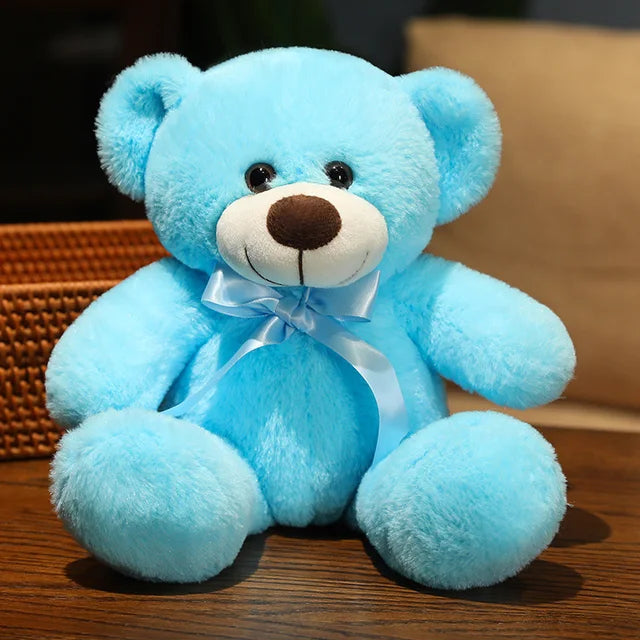 Little Bear Stuffed Animal Blue 35cm 14in