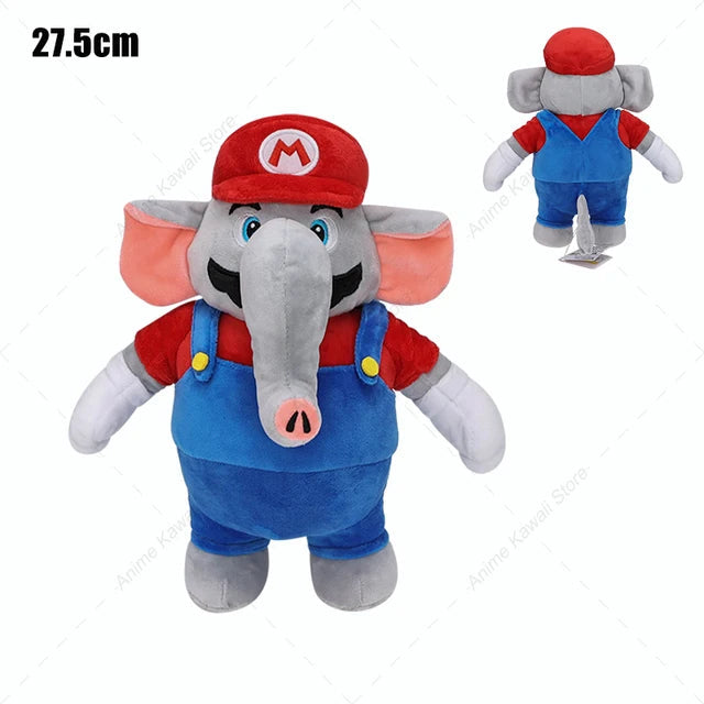 Mario Elephant Stuffed Animal Elephant Mario