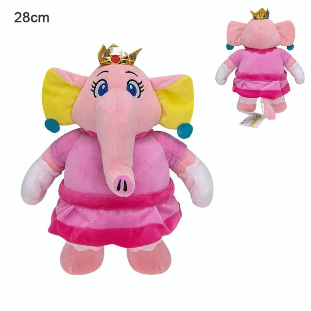 Mario Elephant Stuffed Animal Princess Peach